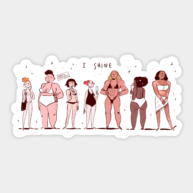 I SHINE Sticker by AgnyInnocente